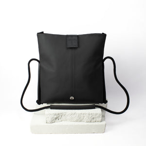 'LUNA' leather foldover bag