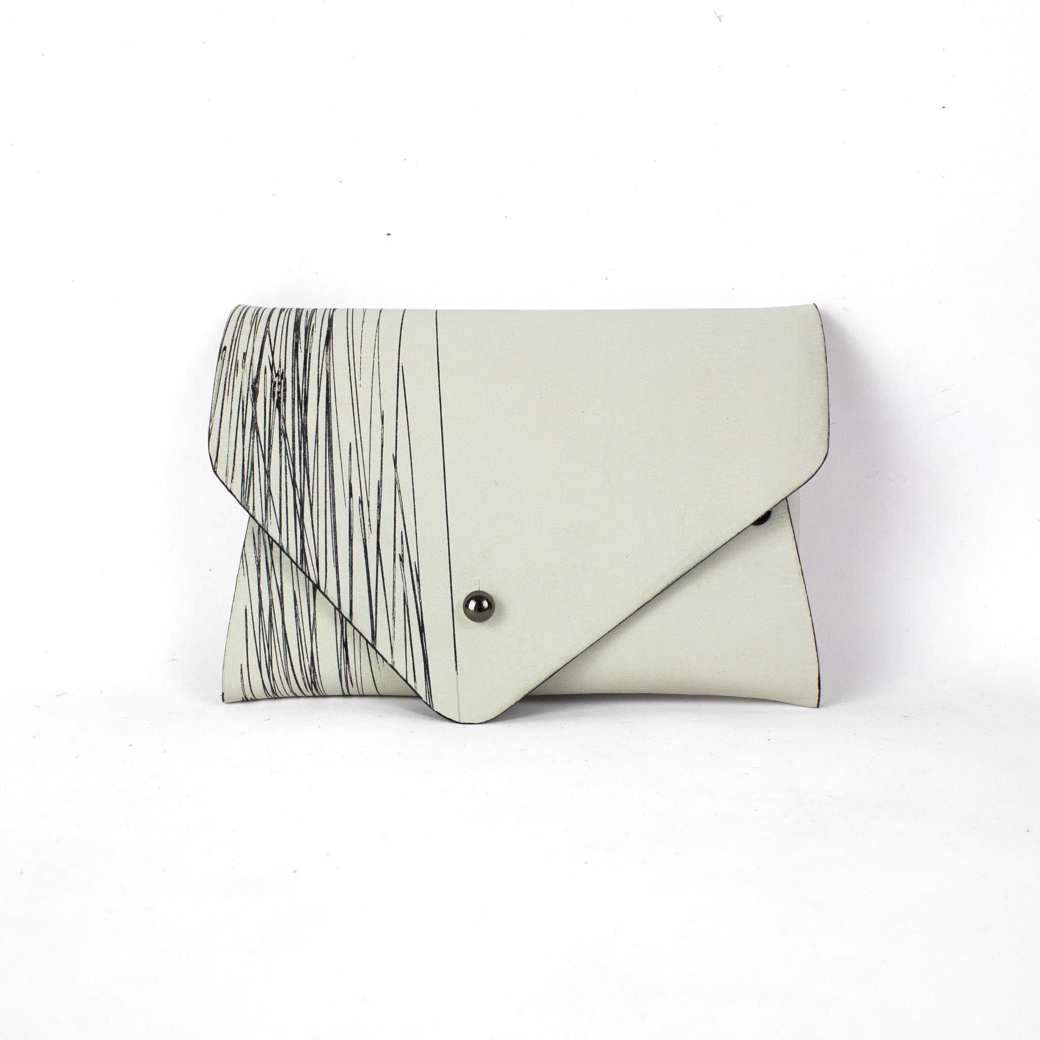 Card holder / coin purse beige and black