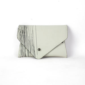 Card holder / coin purse beige and black