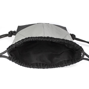 'CARRÉ' Designer backpack gray nappa v02