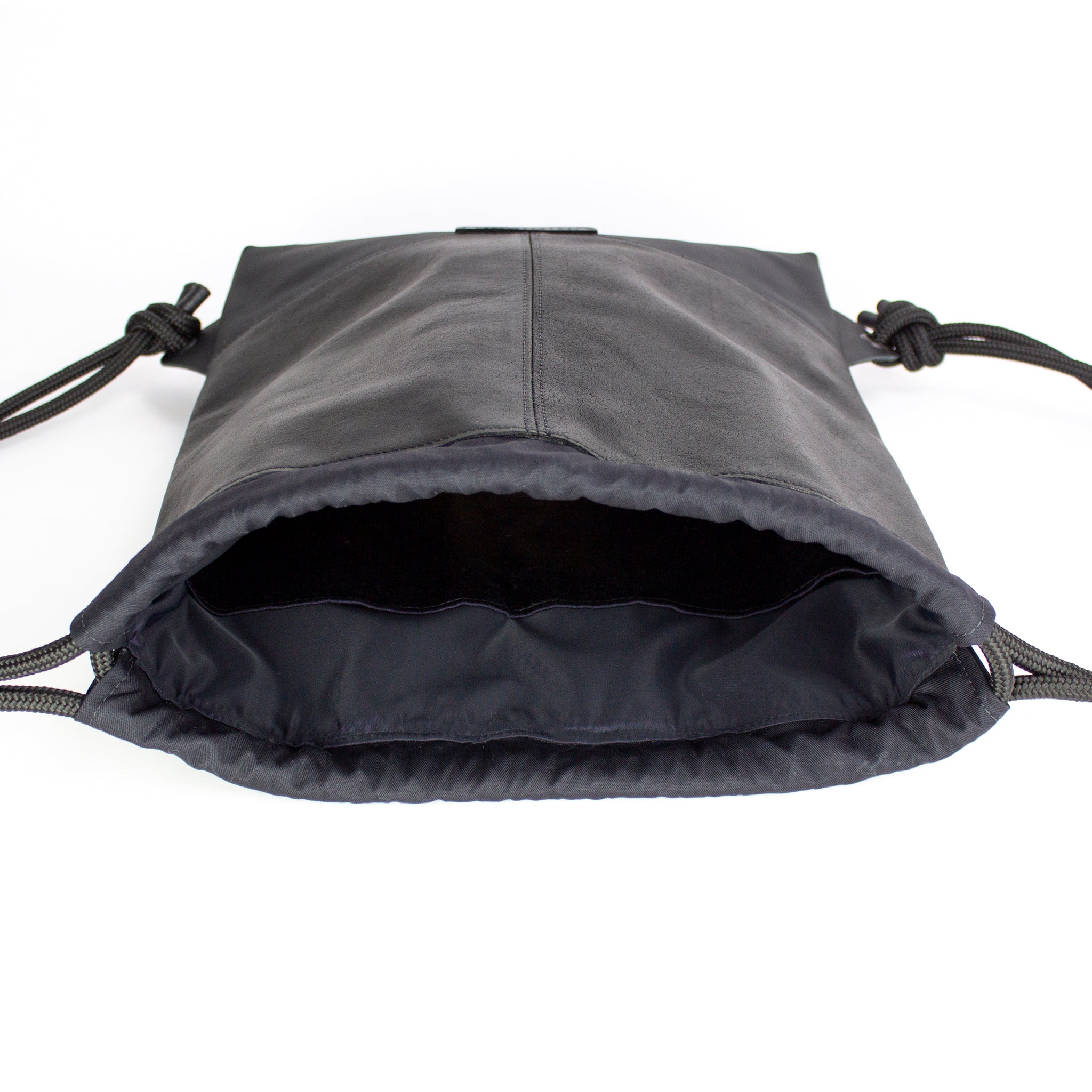 'CARRÉ' Designer backpack black nubuck