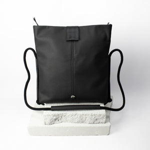 'LUNA' leather foldover bag- corn leather