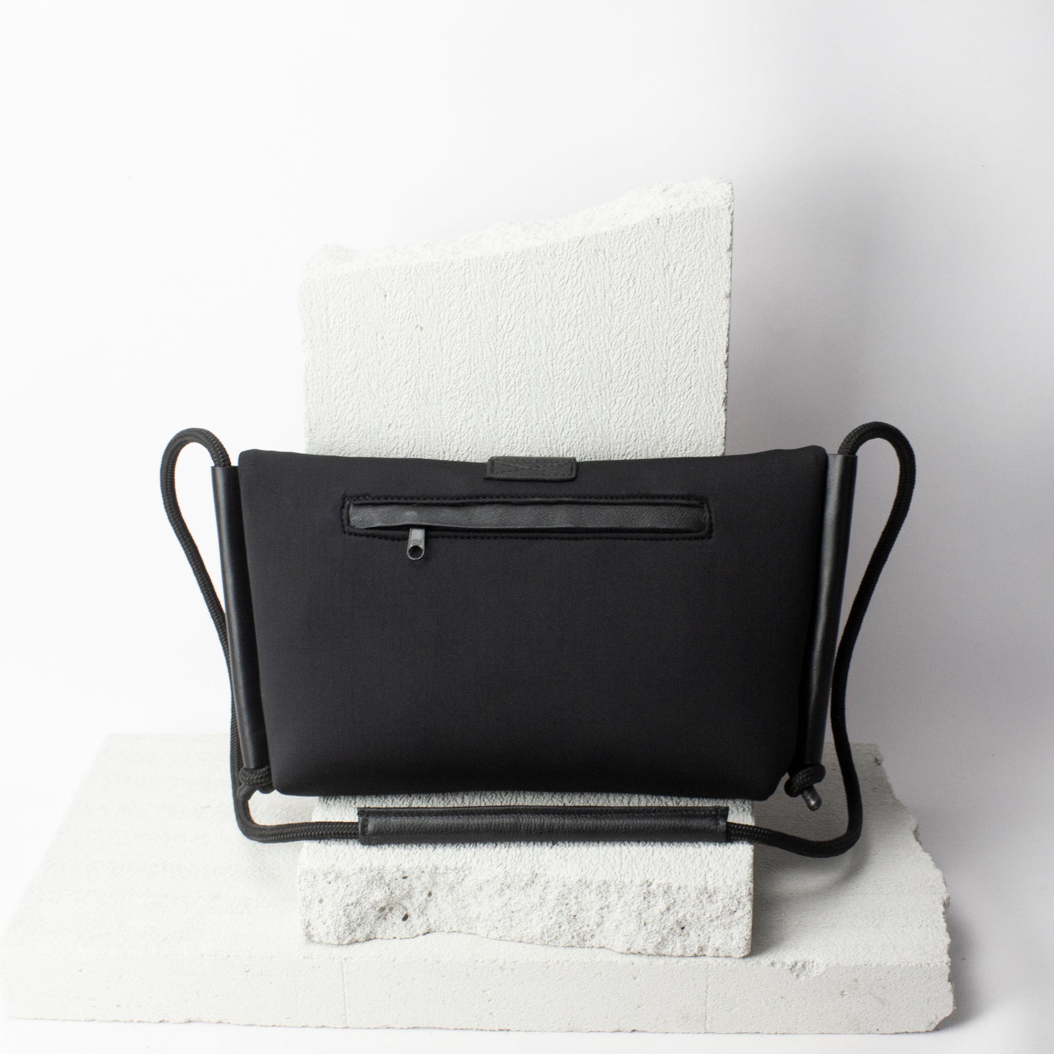 'LUNA' neoprene foldover bag