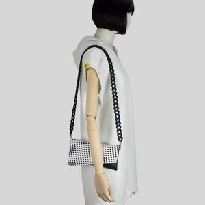 Leather braided bag strap - multiple length