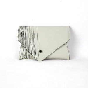Card holder / coin purse beige and black
