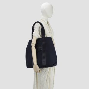 Large-sized neoprene mesh tote bag / shoulder bag