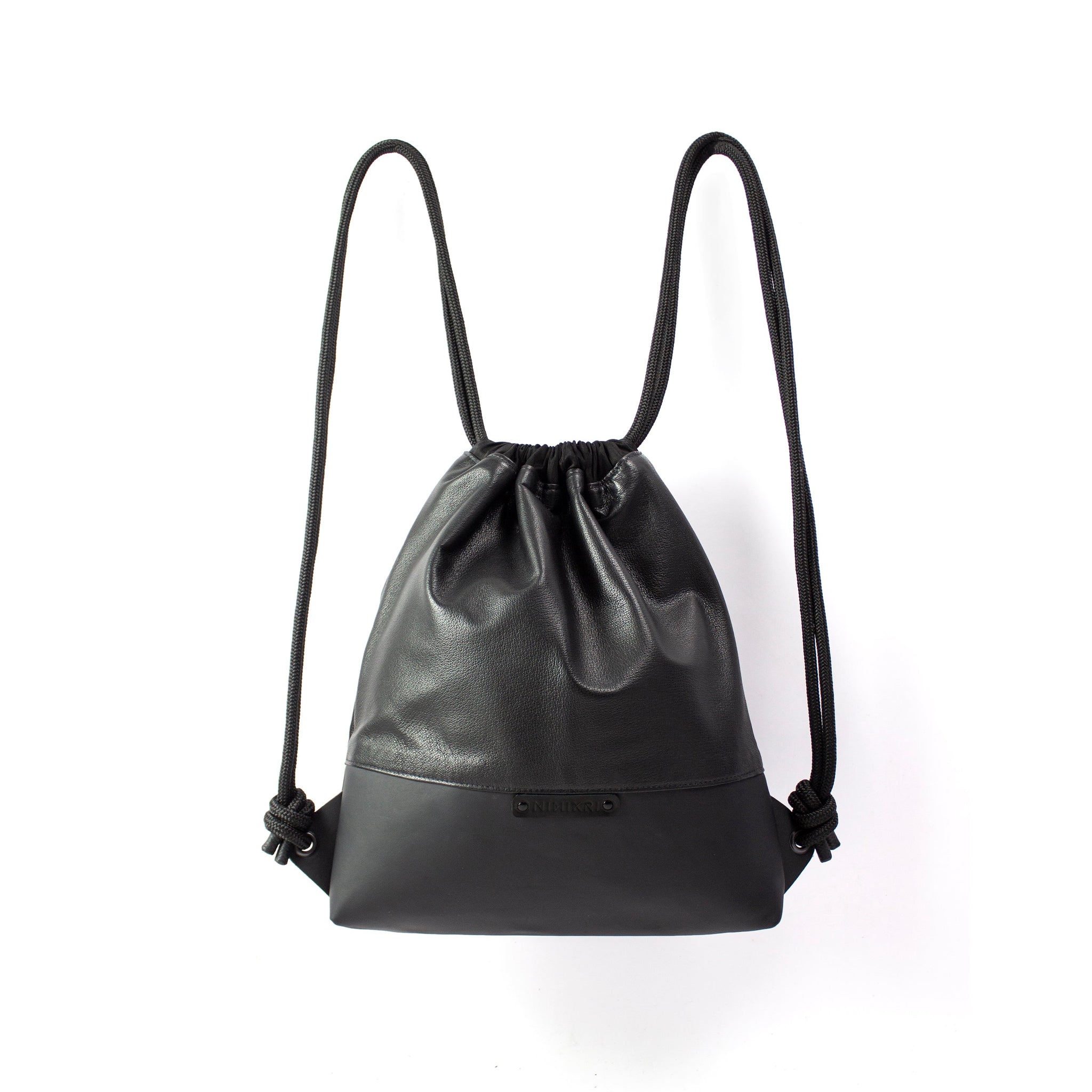 CARRÉ' Designer recycled leather backpack v5 – MIMIKRI Design