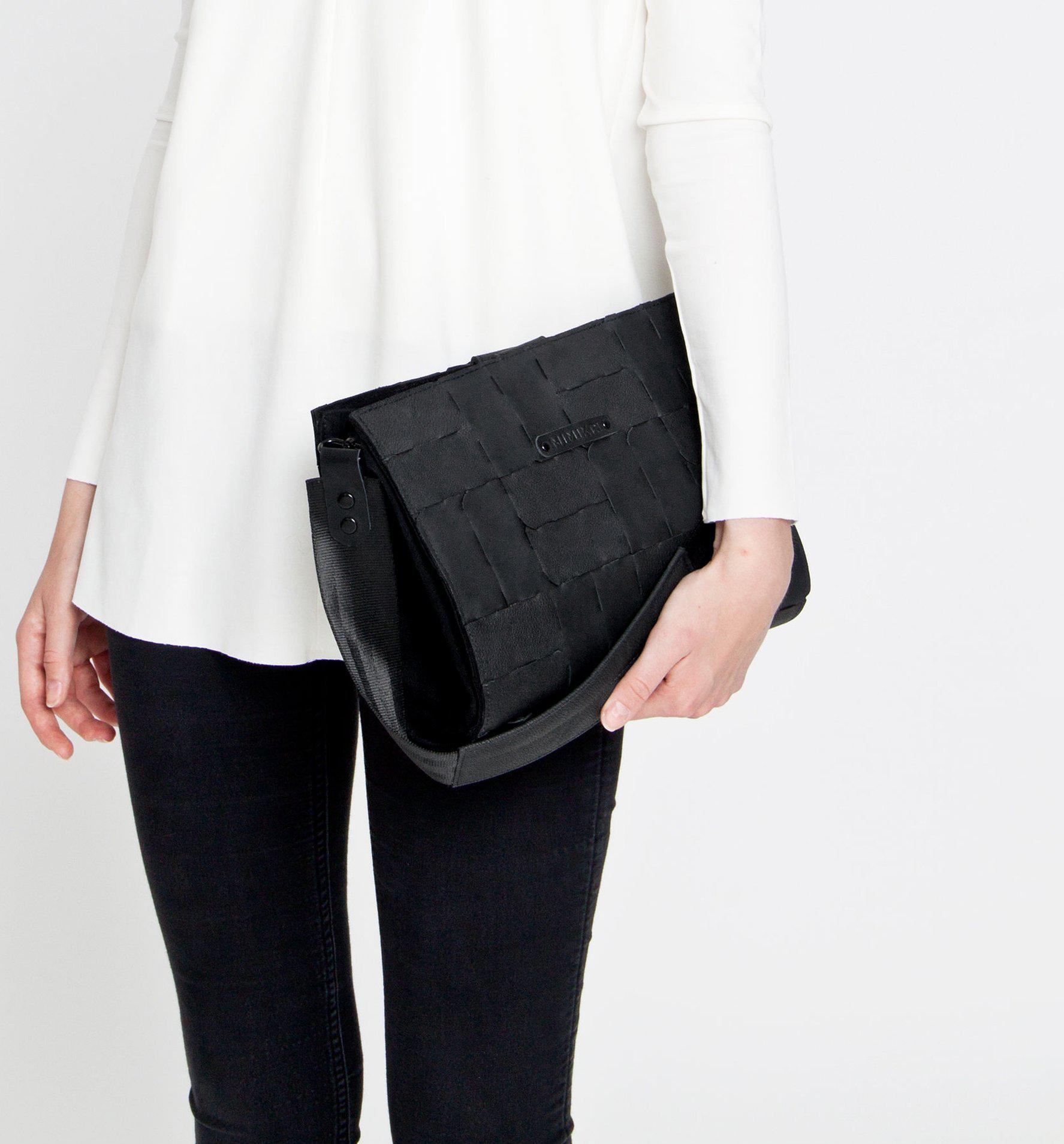 LEATHER CLUTCH BLACK – MADE FREE®