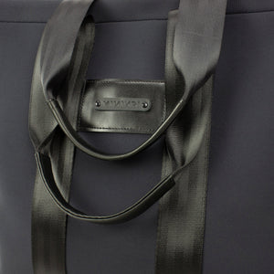Large-sized neoprene mesh tote bag / shoulder bag