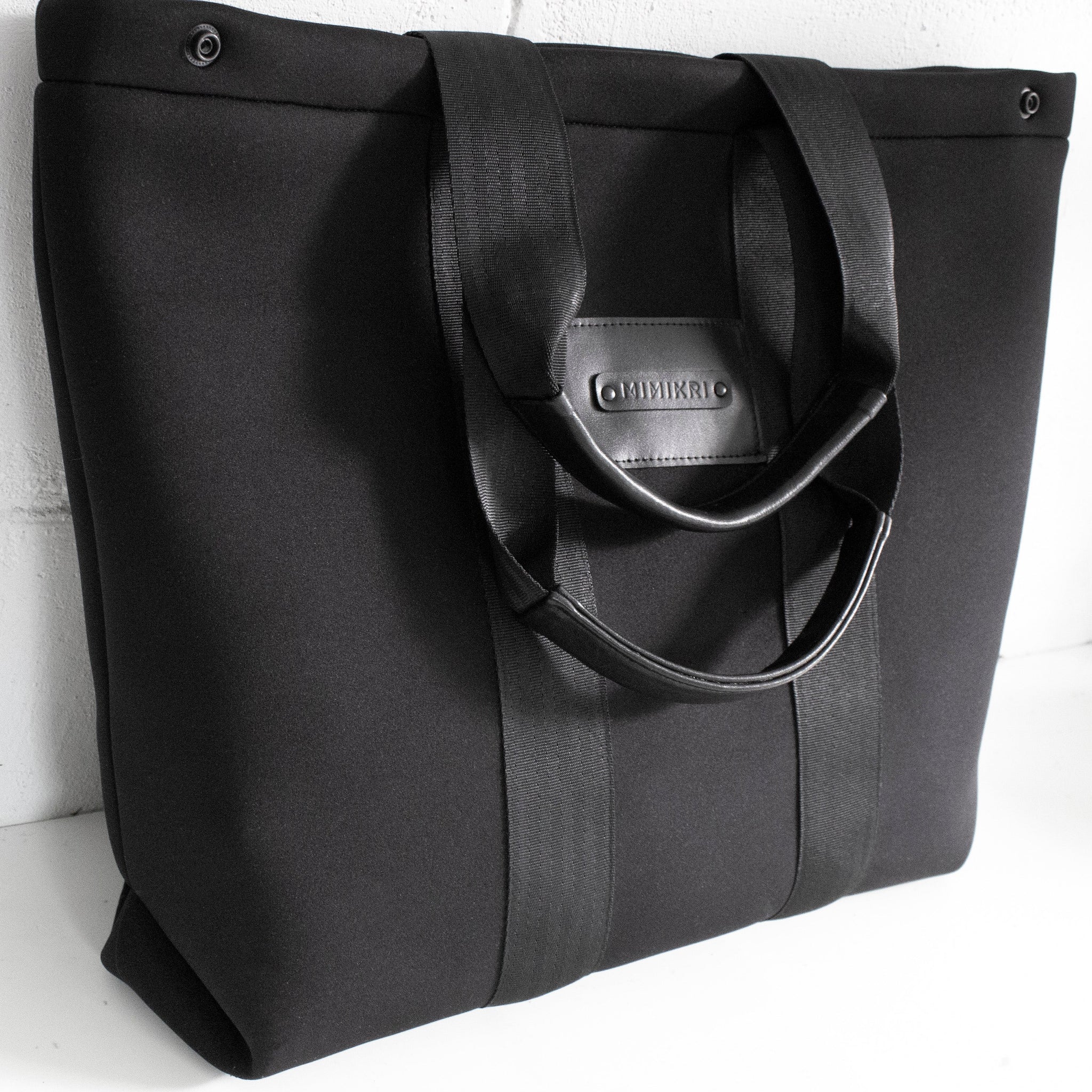 Large sized neoprene tote bag