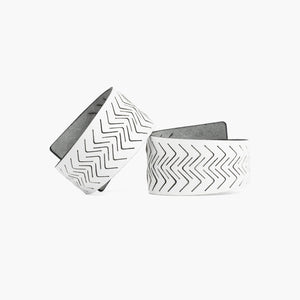 Genuine leather white bracelet, women's cuff wide bangles-adjustable, bangles, black and white, Bracelet, contemporary, cuff, design, designer, designer bracelet, designer jewelry, geometric, goth, Jewelry, laser_cut, leather bracelet, leather jewelry, minimal, minimalist, minimalist bracelet, monochrome, white, white leather, wide bracelet, zerowaste-Mimikri